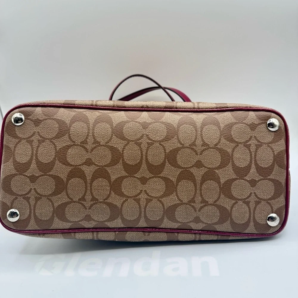Coach Peyton Signature Satchel/Shoulder Bag | Very Good Used Condition